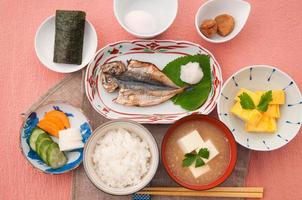 petit déjeuner japonais photo