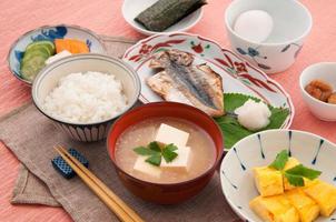 petit déjeuner japonais photo