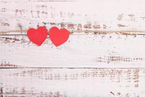 love valentine, heart, natural lines on the background, hardwood, rustic, copying space - image photo