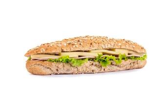 sandwich long - baguette au fromage