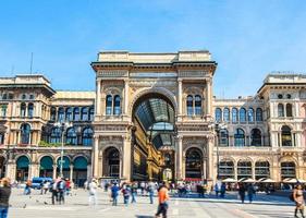 hdr piazza duomo, milan photo