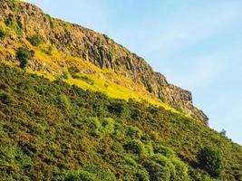 hdr arthur's seat à edimbourg photo