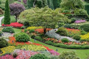 Butchart Gardens à Brentwood Bay l'île de Vancouver photo