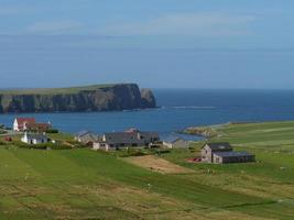 les îles shetland en ecosse photo