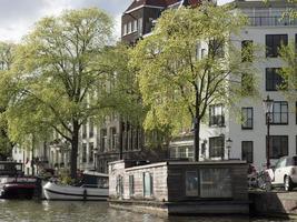 la ville d'amsterdam aux pays-bas photo