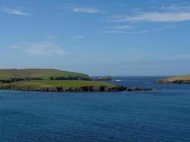 les îles shetland en ecosse photo