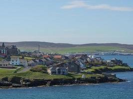 l'île sheltand en ecosse photo