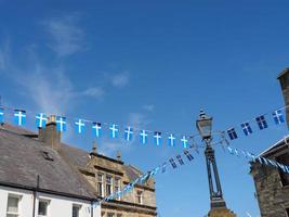 ville de lerwick sur l'île shetland photo