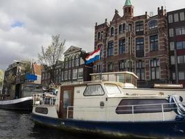 la ville néerlandaise d'amsterdam photo