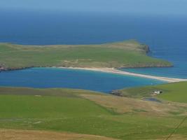 la ville de lerwick et les îles shetland photo