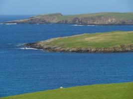 les îles shetland en ecosse photo