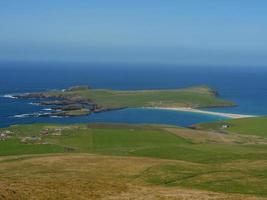 les îles shetland en ecosse photo