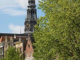 la ville d'amsterdam aux pays-bas photo