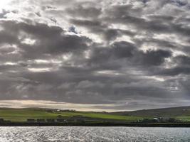 la ville de lerwick et les îles shetland photo