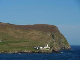 l'île sheltand en ecosse photo