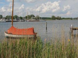 Arnis à la rivière Schlei en Allemagne photo