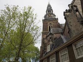 Amsterdam aux Pays-Bas photo