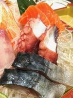 sashimi gros plan photo