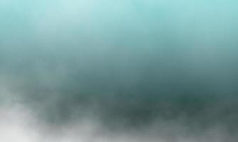 brouillard bleu turquoise ou arrière-plan isolé de couleur fumée pour effet. photo