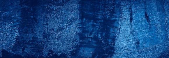 fond de mur en béton de ciment de texture bleue abstraite photo