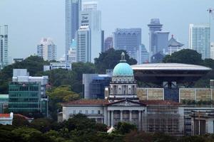 paysage urbain de singapour photo