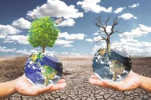 directives de conservation de l'environnement. aimer le monde. sauver le monde. photo