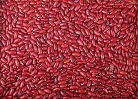Close up motif de graines de haricots rouges en arrière-plan photo