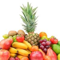 collection de fruits à l'ananas