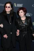 los angeles jan 25 - ozzy osbourne, sharon osbourne à la soirée clive davis pre grammy 2020 à l'hôtel beverly hilton le 25 janvier 2020 à beverly hills, ca photo