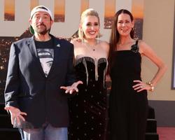 los angeles 22 juillet - kevin smith, harley quinn smith, jennifer smith à la première d'il était une fois à hollywod au théâtre chinois tcl imax le 22 juillet 2019 à los angeles, ca photo