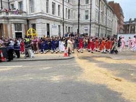 Londres au Royaume-Uni en juin 2022. Une vue sur le défilé du jubilé de platine à Londres photo