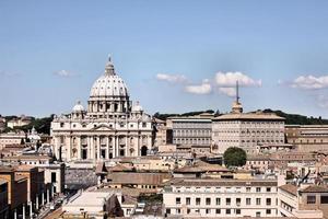 cité du vatican en italie en août 2010. une vue sur le vatican photo