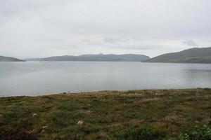 Une vue sur la campagne sur l'île de Skye en Ecosse photo