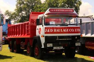 Whitchurch dans le Shropshire en juin 2022. Vue de certains camions lors d'un salon du camion photo