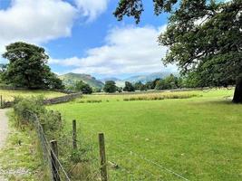 une vue sur le quartier des lacs à ullswater photo