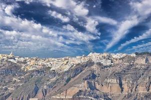 Oia - île de Santorin, Grèce, Europe photo