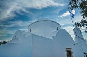 église de chora village de folegandros photo