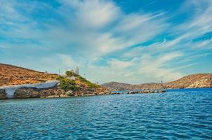 gialos sur l'île d'ios, grèce photo