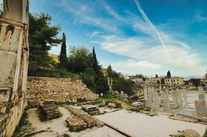 agora romaine à athènes en grèce photo