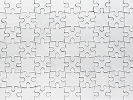 puzzle blanc photo