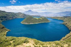 Lac de cratère Cuicocha, réserve Cotacachi-Cayapas, Équateur