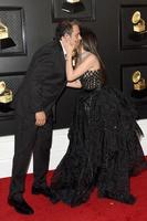 los angeles jan 26 - alejandro cabello, camila cabello aux 62ème prix grammy au centre de base le 26 janvier 2020 à los angeles, ca photo