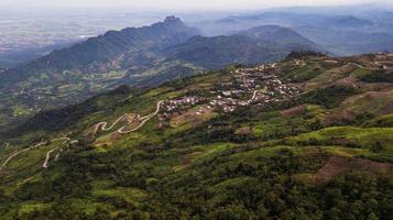 paysage de montagne, en thaïlande photo