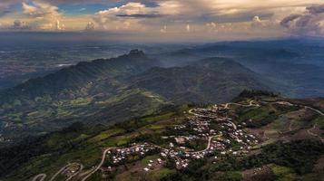 paysage de montagne, en thaïlande photo