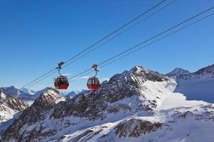 station de ski de montagne - innsbruck autriche