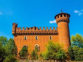 hdr château médiéval turin photo