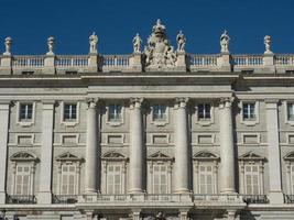 la ville espagnole de madrid photo