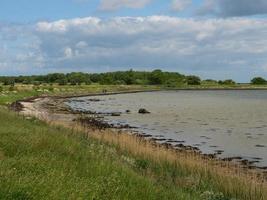 maasholm à la rivière schlei en allemagne photo