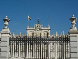 ville de madrid en espagne photo