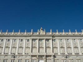 ville de madrid en espagne photo